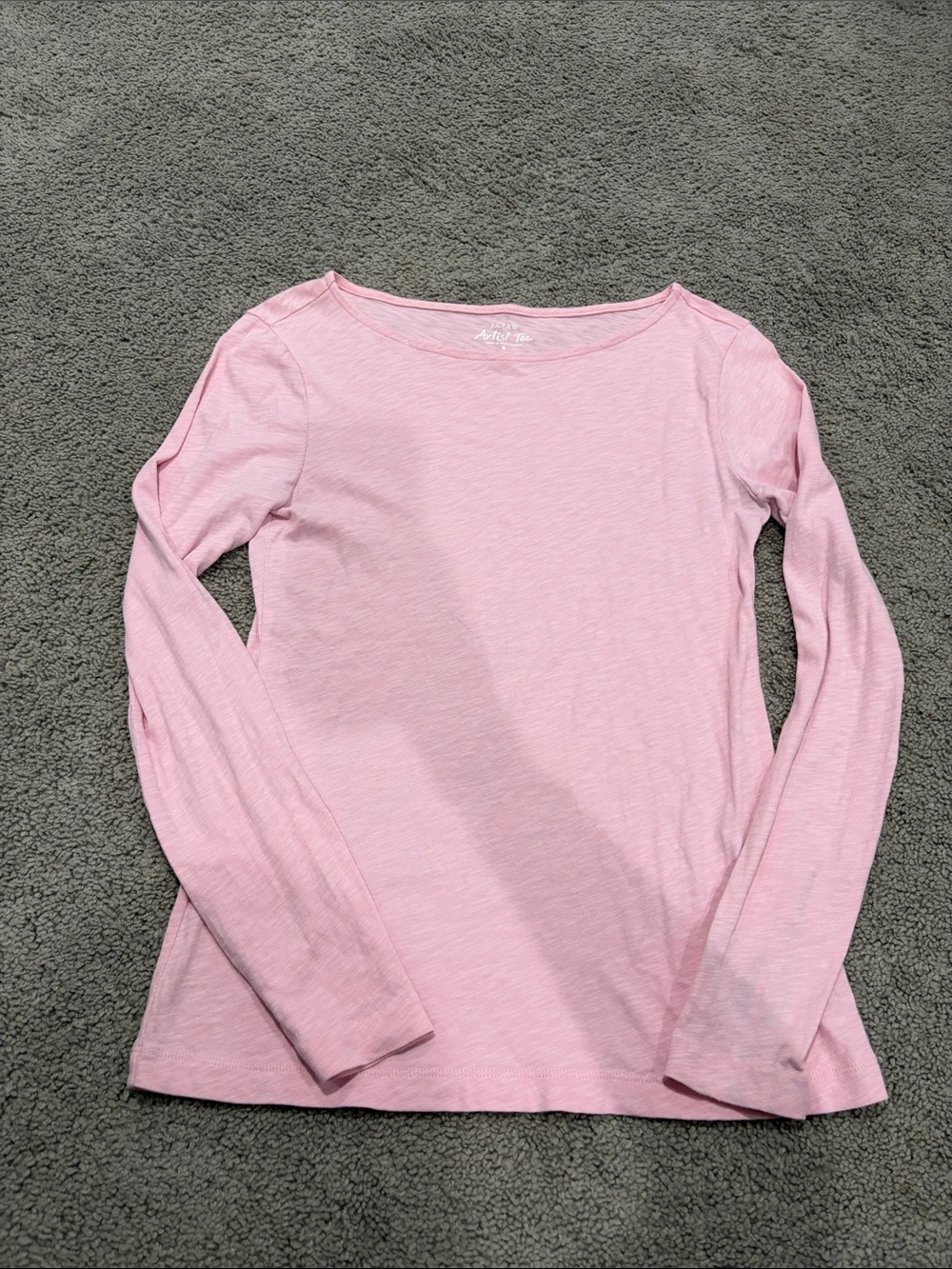 J. Crew Factory Light Pink Long Sleeve Tee